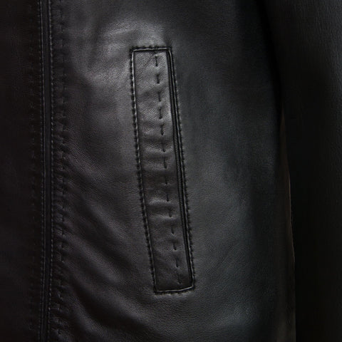 Women Black Leather Jacket Classic & Timeless Design