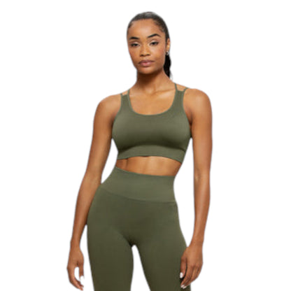 High-Performance Seamless Sports Bra