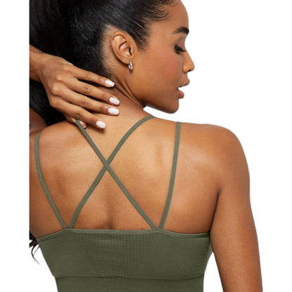 High-Performance Seamless Sports Bra