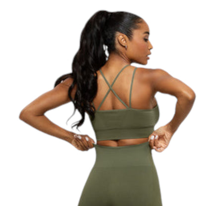 High-Performance Seamless Sports Bra