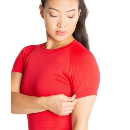Seamless Energy Power Tee – Stretch Fit Workout Shirt
