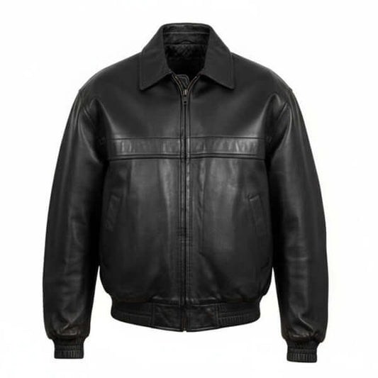 Women Heritage Oversized Leather Jacket Vintage 90s Style
