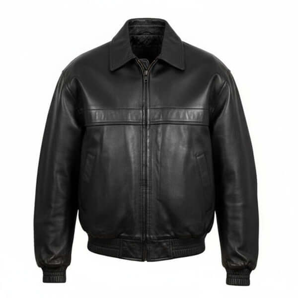 Women Heritage Oversized Leather Jacket Vintage 90s Style