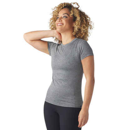 Classic Grey Heather Simplicity Tee for Effortless Style