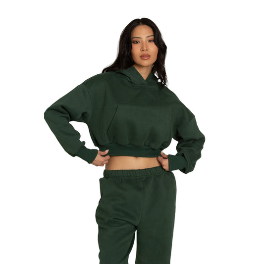 Hunter Green Jogger Sweatpants – Perfect for Lounge and Active Wear