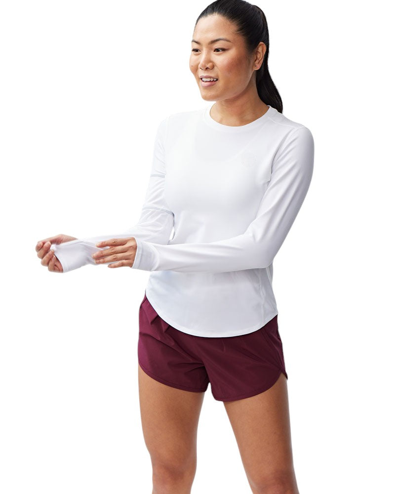 Women's Long Sleeve Fitness Top – Breathable & Stylish