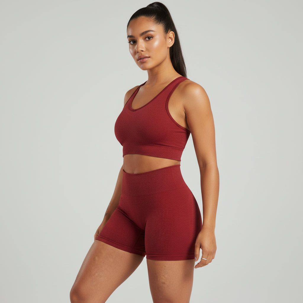 Fleck Seamless Fit Shorts Sleek Supportive & Squat-Proof