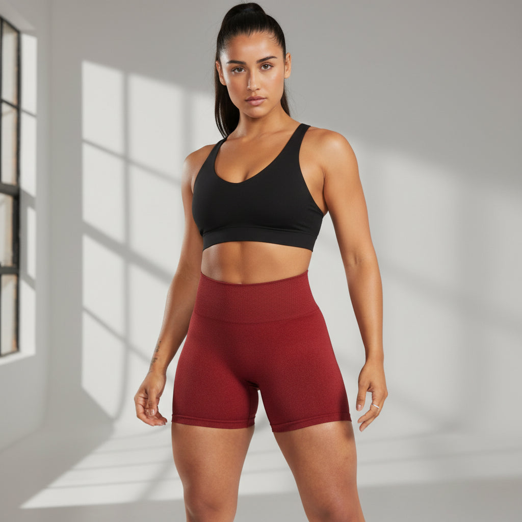 Fleck Seamless Fit Shorts Sleek Supportive & Squat-Proof