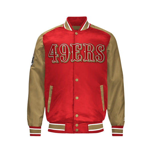 San Francisco 49ers Men's Premium Satin Bomber Jacket