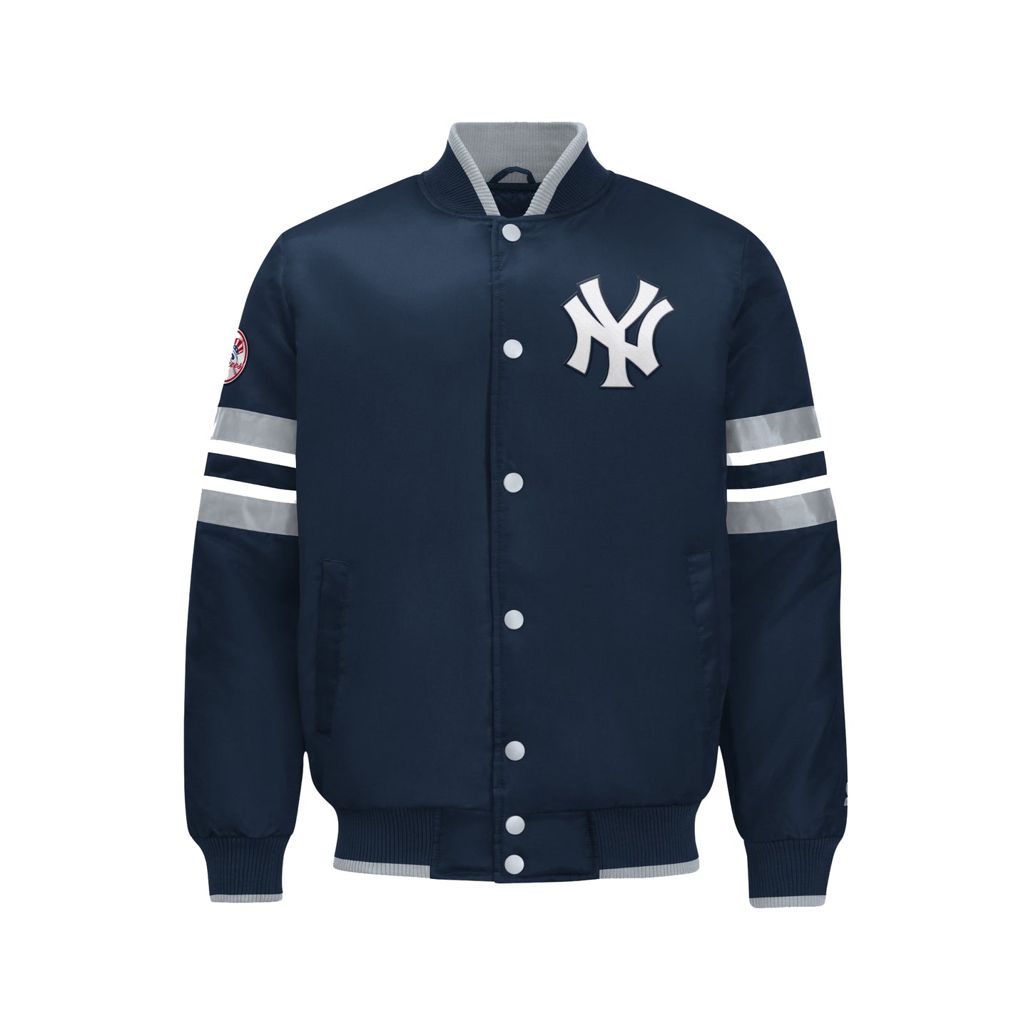 Men’s New York Yankees Satin Varsity Jacket