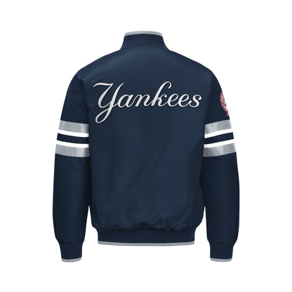 Men’s New York Yankees Satin Varsity Jacket