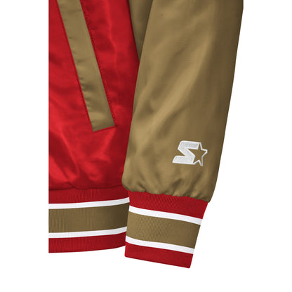 San Francisco 49ers Men's Premium Satin Bomber Jacket