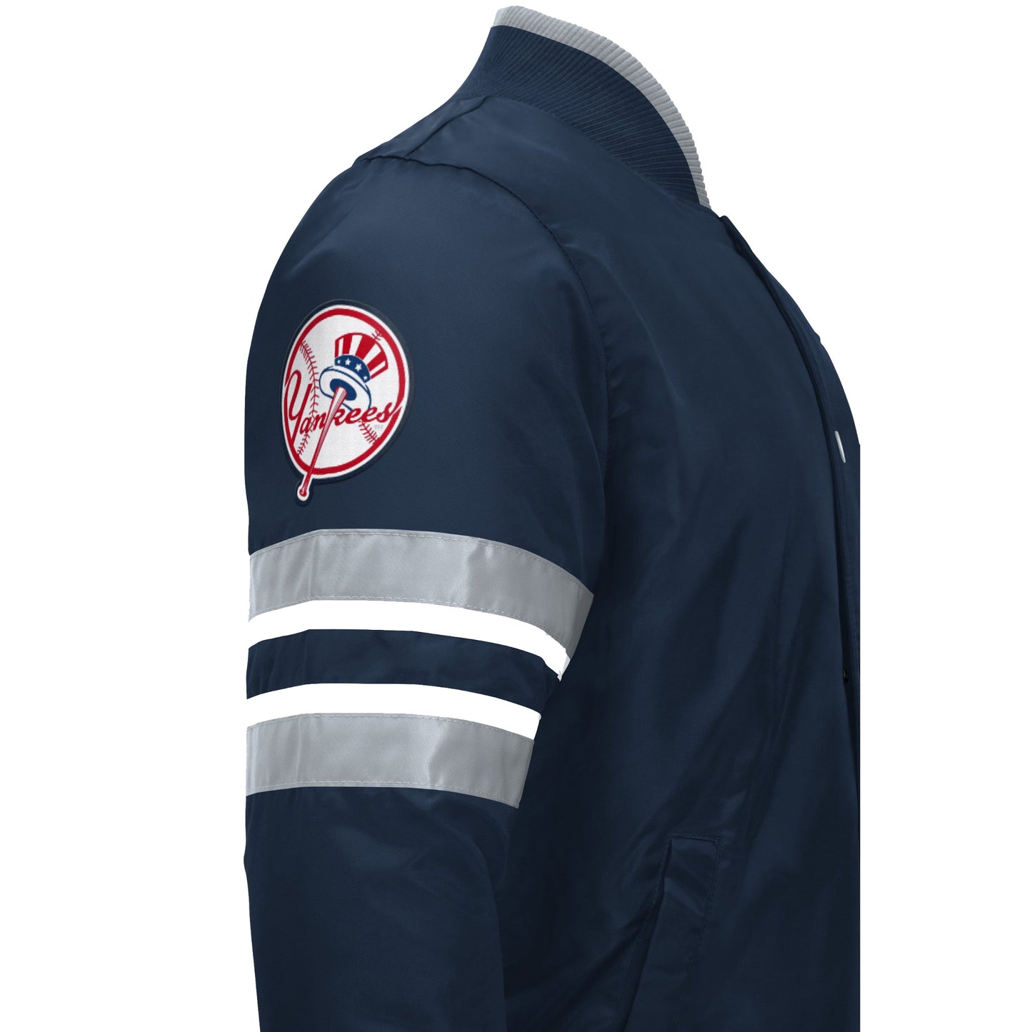 Men’s New York Yankees Satin Varsity Jacket