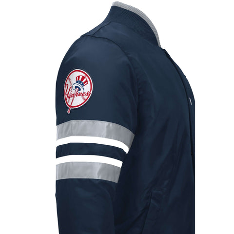 New York Yankees Varsity Jacket for Men Satin Baseball Style