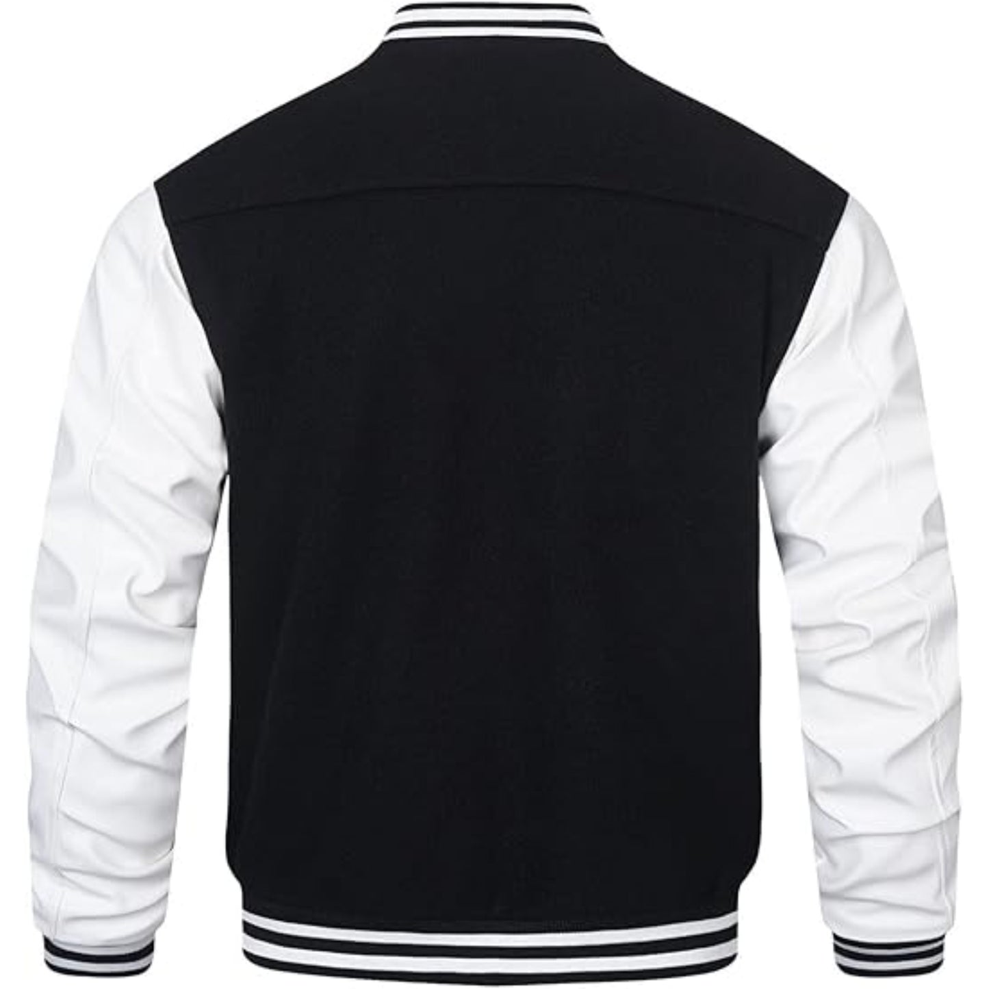 Lettermen Varsity Jacket – Leather Sleeve Letterman Baseball Style