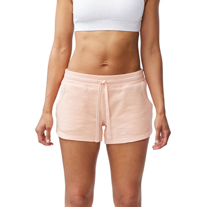 Women’s Relaxed Fit Pink Shorts with Pockets – Lounge & Active