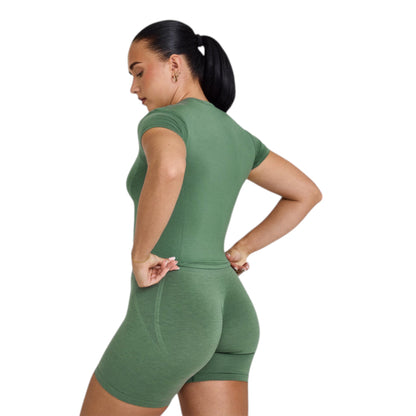 Mid-Length Comfort Short Sleeve T-Shirt